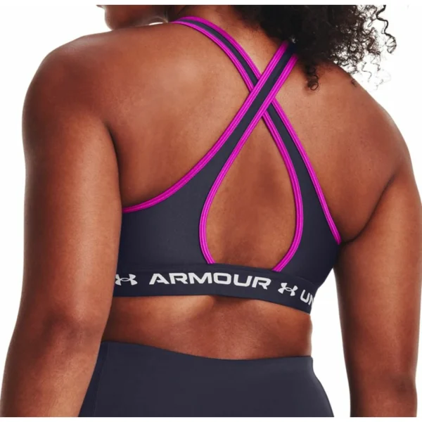 Under Armour Crossback Mid Bra Damen Sport BH 3