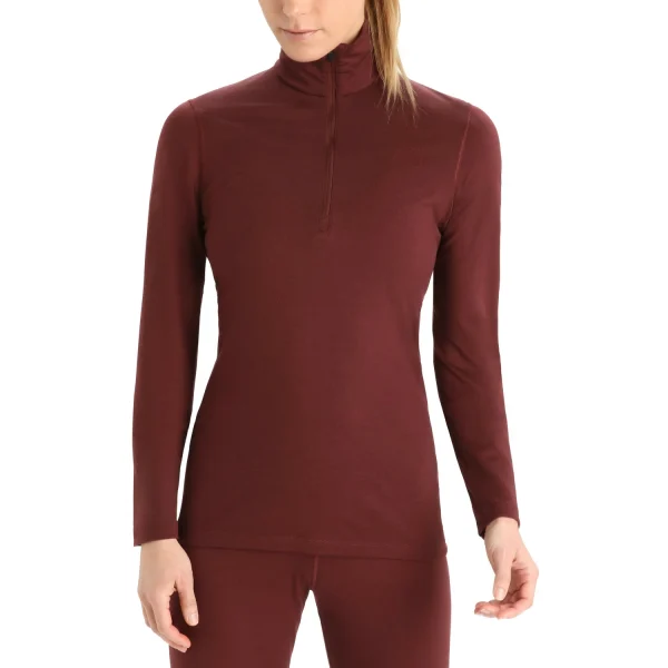 Icebreaker W 200 Oasis LS Half Zip Damen Merinoshirt 3
