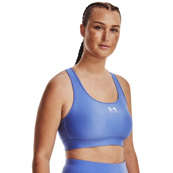 Under Armour Authentics Mid Padless Bra Damen Sport BH 1