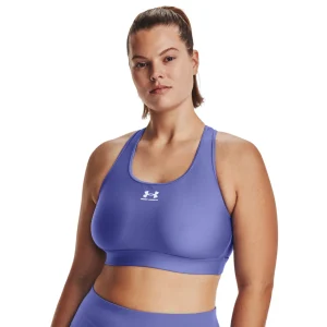 Under Armour Authentics Mid Padless Bra Damen Sport BH 9