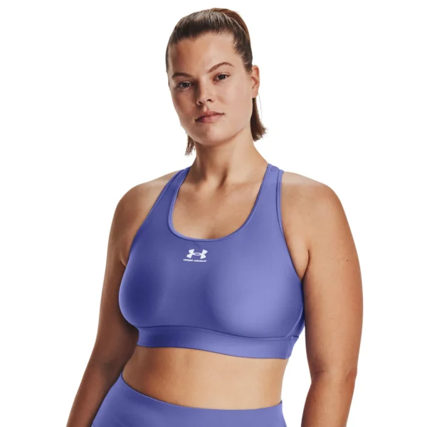 Under Armour Authentics Mid Padless Bra Damen Sport BH 4