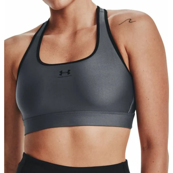 Under Armour Authentics Mid Padless Bra Damen Sport BH 5