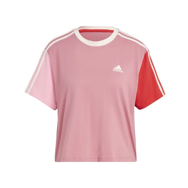 ADIDAS W 3 Stripes Crop Top Damen T-Shirt 3