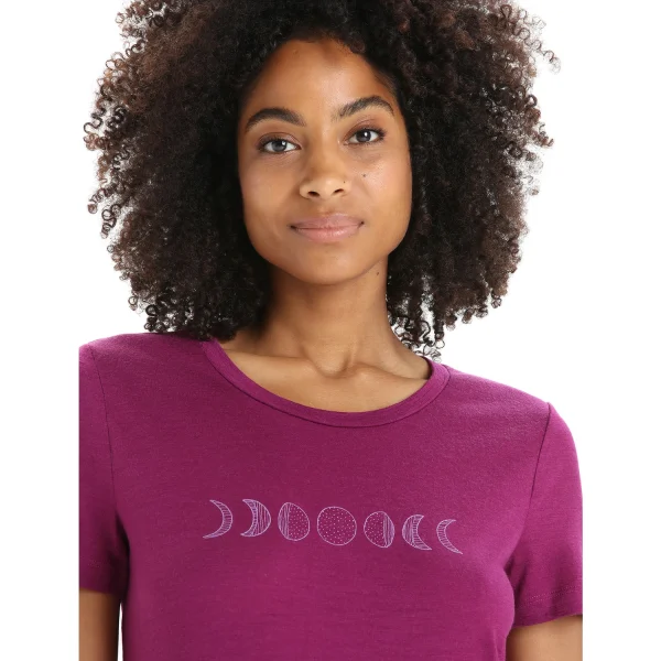 Icebreaker W Tech Lite II SS Tee Moon Phase Damen T-Shirt 7