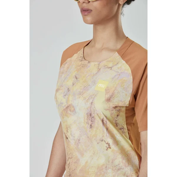 Picture Organic Clothing ICE FLOW PRINTED TECH TEE Damen Fahrradshirt 5