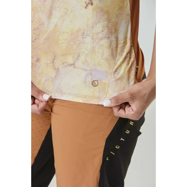 Picture Organic Clothing ICE FLOW PRINTED TECH TEE Damen Fahrradshirt 6