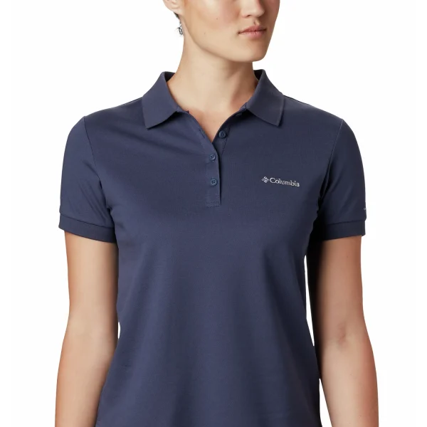 Columbia Lakeside Trail Solid Pique Damen Poloshirt 5