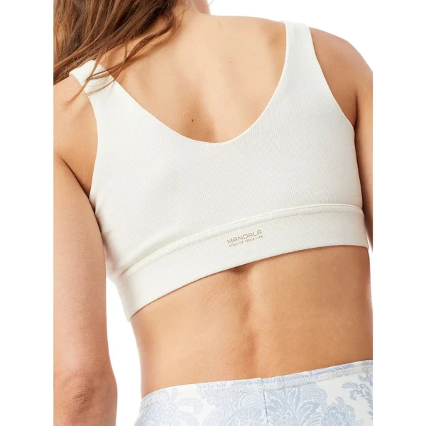 MANDALA Basic Ribbed Bra Damen Sport BH 3