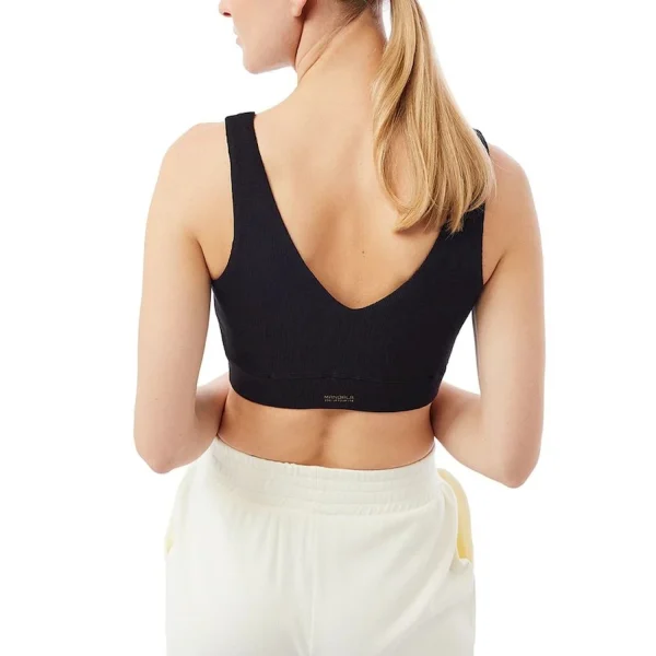 MANDALA Basic Ribbed Bra Damen Sport BH 3