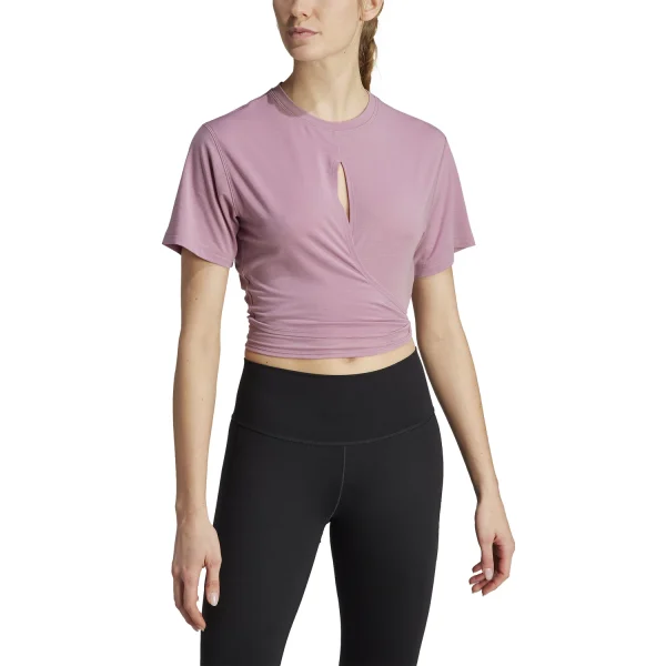 ADIDAS W Yoga Studio Tee 4